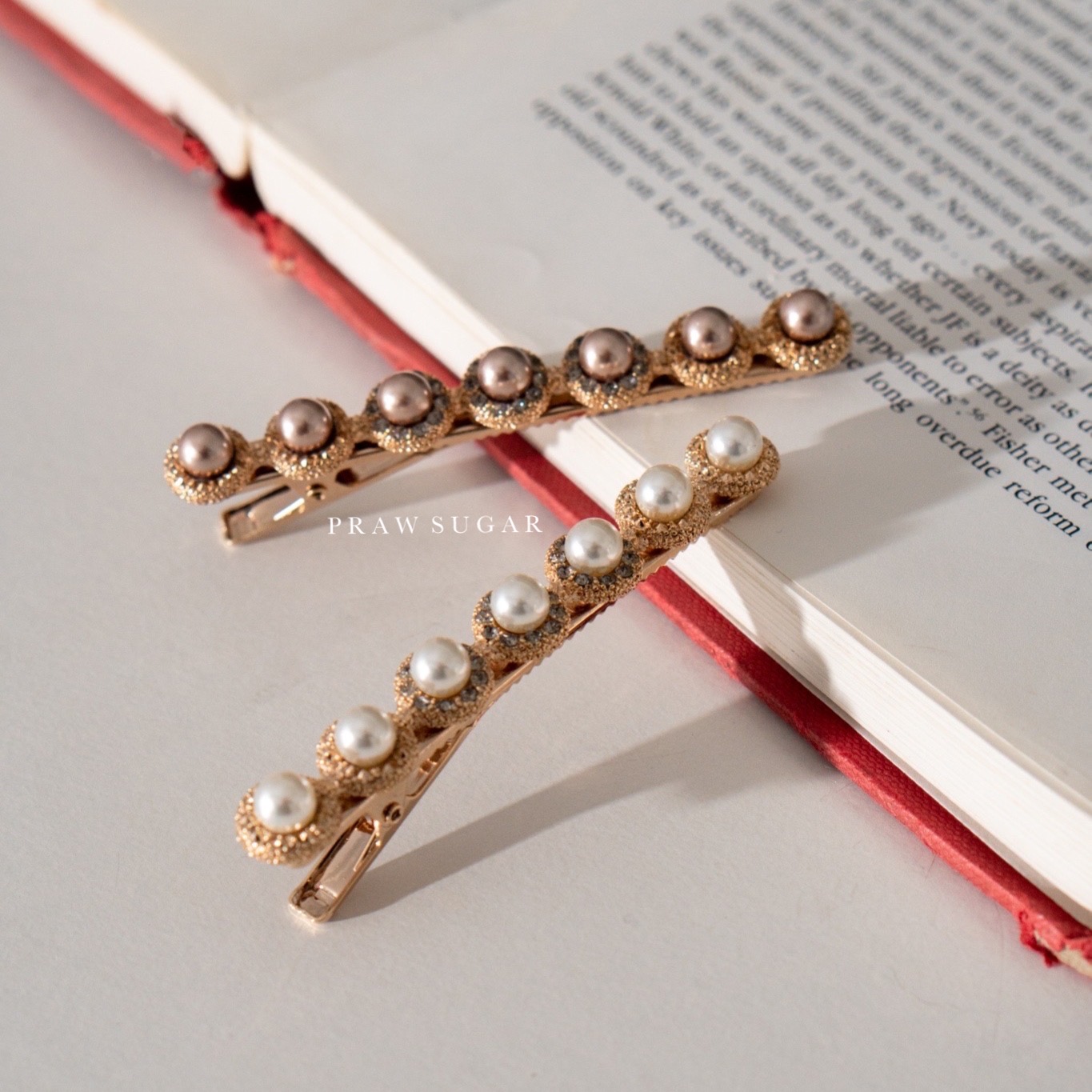 Gorgeous Swarovski Hairclip - กิ๊บติดผมสวยหรูคริสตัลสวารอฟสกี้ (มี 11 สี)