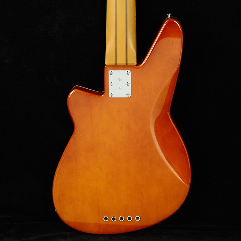 Reverend Mercalli 5 Bass - Flame Maple - Violin Brown