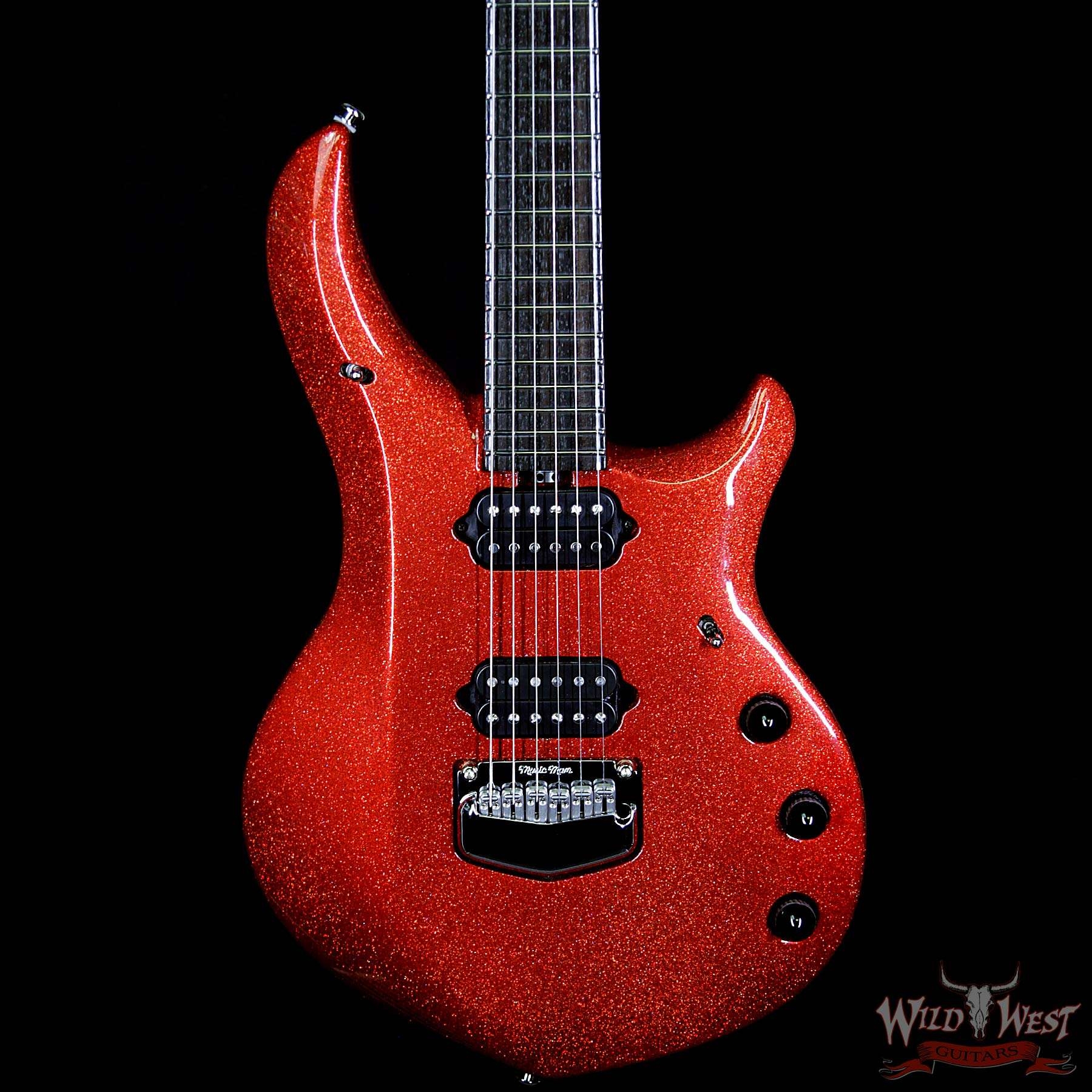 Ernie Ball Music Man BFR Limited Edition #94 of 105 John Petrucci Signed Majesty - Cinnabar Red