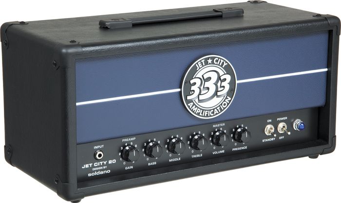 Jet City Amplification JCA20H 20W Tube Guitar Amp Head Black/Blue