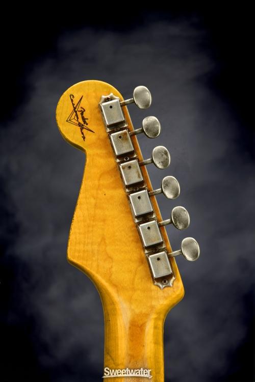 Fender Custom Shop 60s Stratocaster Heavy Relic/Closet Classic Mix - Daphne Blue/Pink Paisley