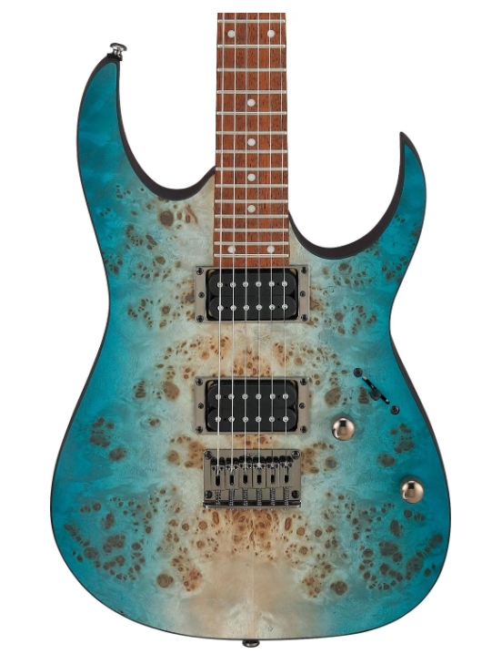 Ibanez Standard RG421PB Electric Guitar - Caribbean Shoreline Flat