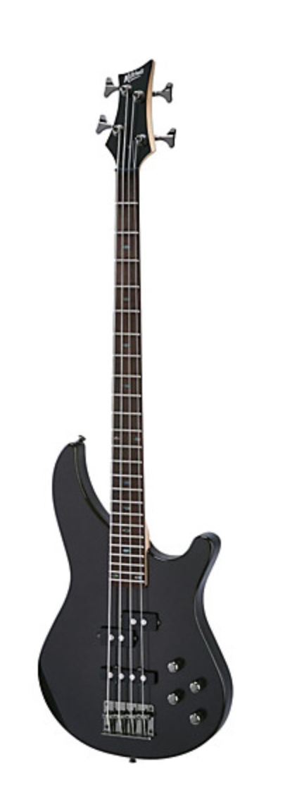 Mitchell MB200 Modern Rock Bass with Active EQ Gun Metal Gray,Blood Red,Black