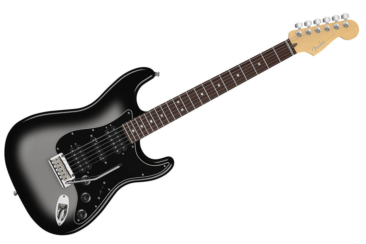 Fender American Deluxe Stratocaster HSH Rosewood Silverburst