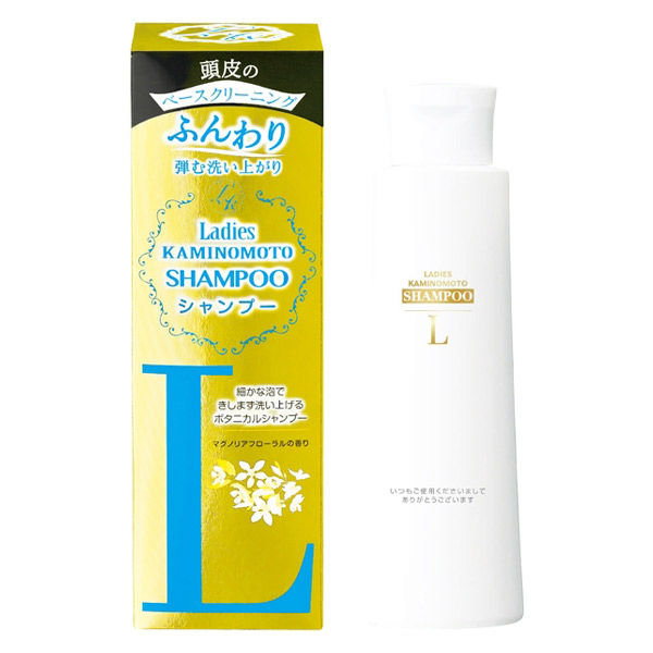 Kaminomoto Ladies L Shampoo แชมพูเร่งการเจริญเติบโตของเส้นผม สำหรับผู้ที่มีผมบางและยุ่งเหยิงง่ายและผู้ที่กังวลเรื่องรังแคและอาการคัน ทำให้พองมีวอลลุ่ม ลดผมร่วงเติมเต็มผมให้ดกหนาอย่างที่คุณต้องการค่ะ