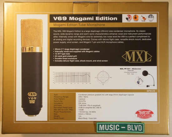 MXL V69 Mogami Edition Tube Microphone
