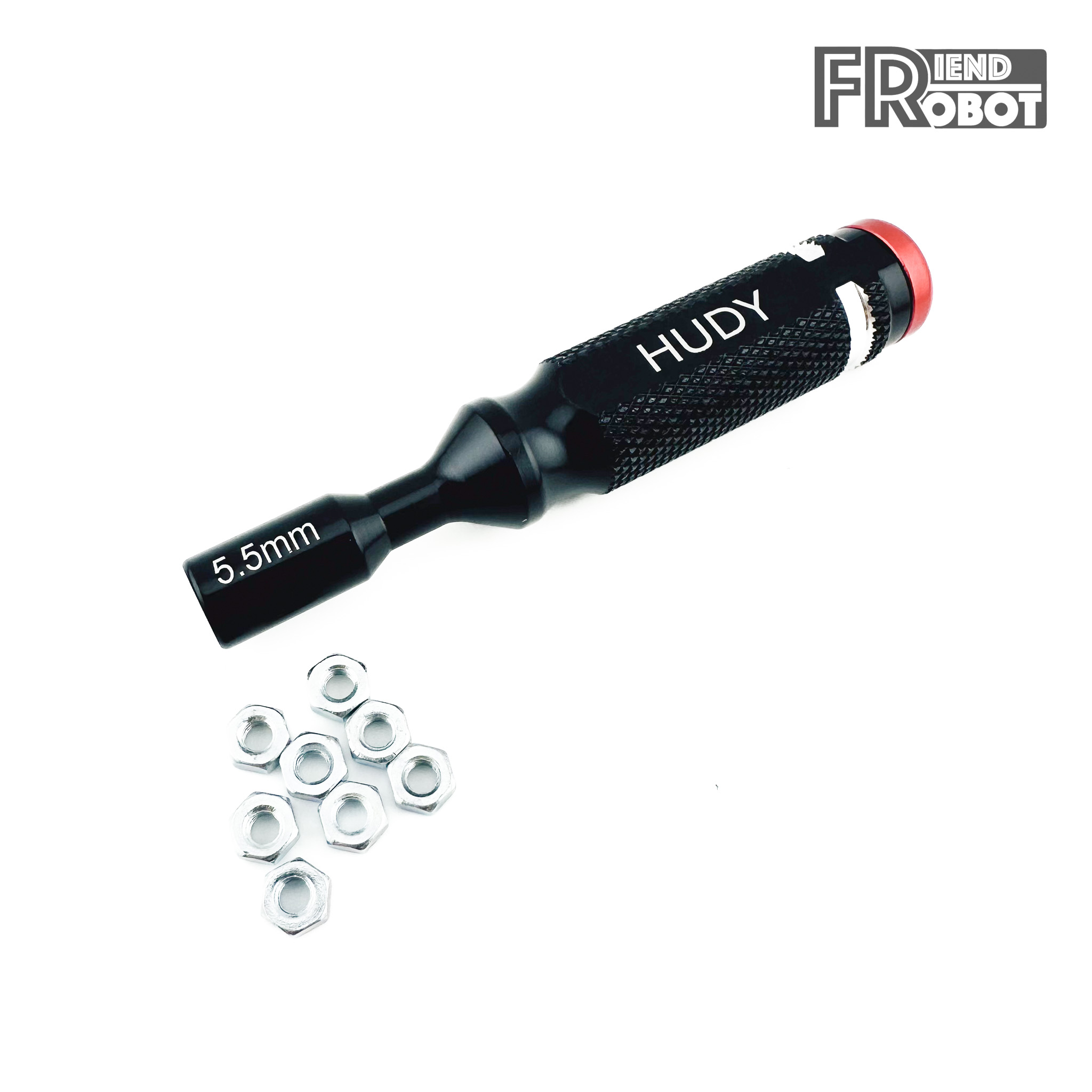 ไขควงหกเหลี่ยม Hudy 5.5mm. อะลูมินัมอัลลอย