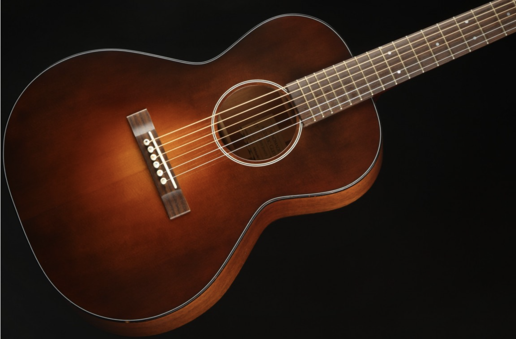 Jeff Jewitt JG-00 Mahogany/Sitka - Vintage Burst