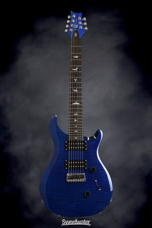 PRS SE Custom 24 7-String - Royal Blue
