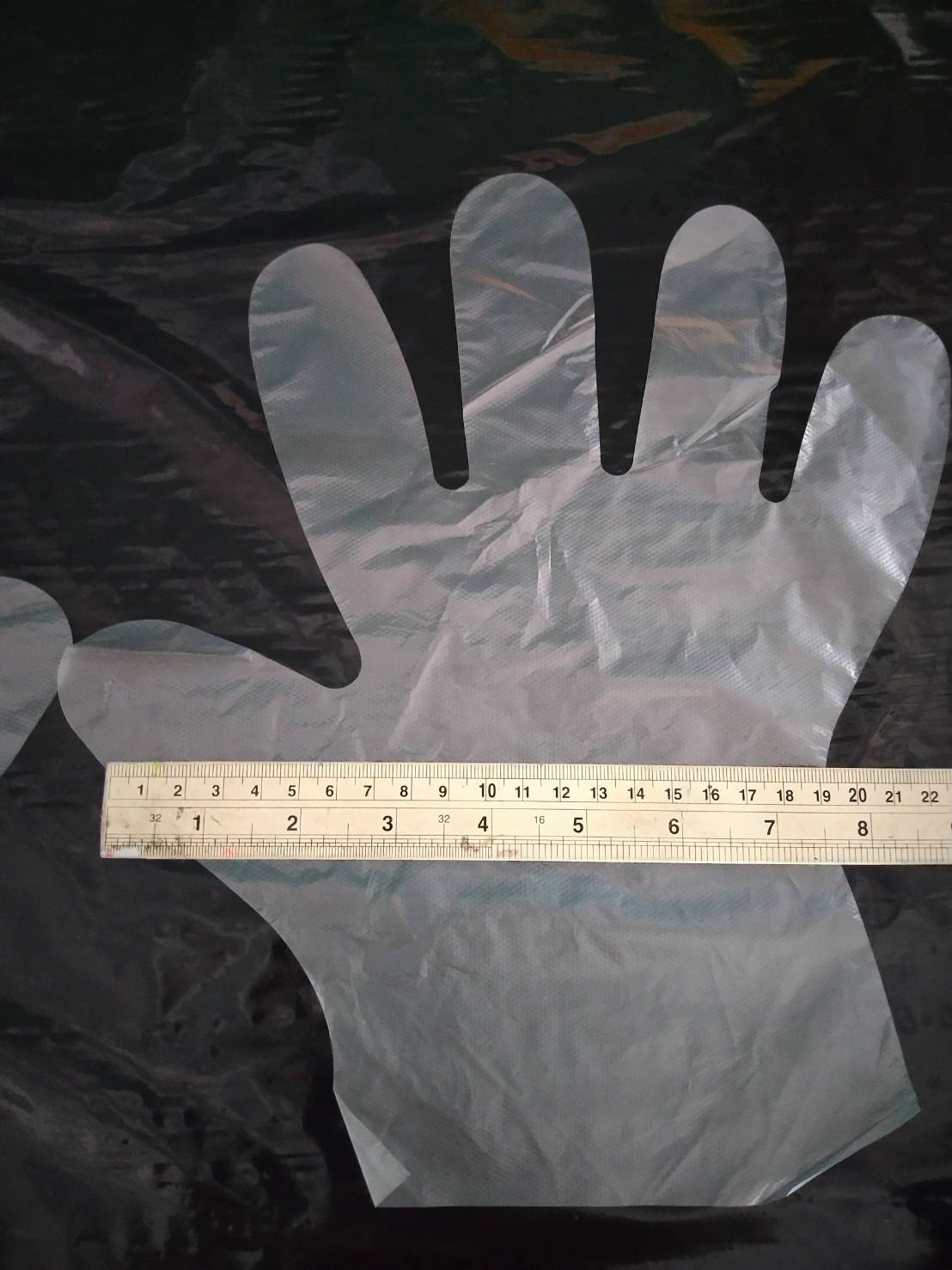 ถุงมือพลาสติก HDPE GLOVE 100 ชิ้น/แพ็ค