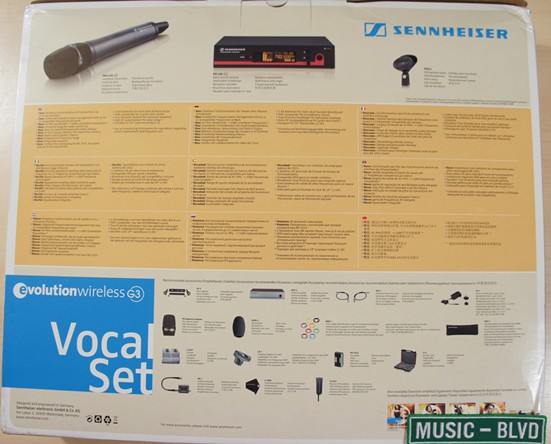 Sennheiser ew 135 G3 Cardioid Microphone Wireless System