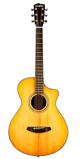 Breedlove Organic Collection Artista Concertina Cutaway CE Acoustic-Electric Guitar Natural Shadow Burst