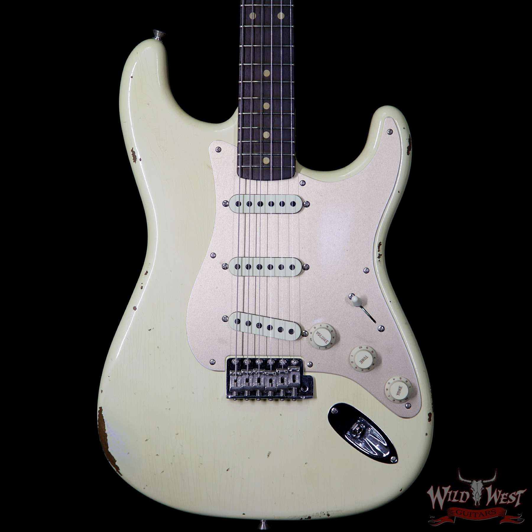 Fender Custom Shop 30th Anniversary LTD 1960 Roasted Stratocaster Relic Aged Vintage White