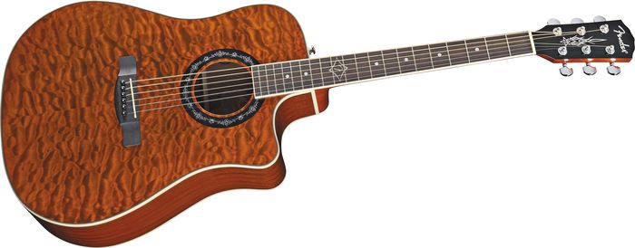 Fender T-Bucket 300 CE Cutaway Acoustic-Electric Dreadnought Guitar