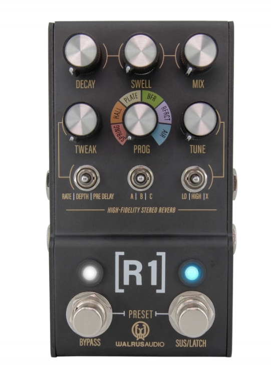 Walrus Audio MAKO Series R1 High-Fidelity Stereo Reverb