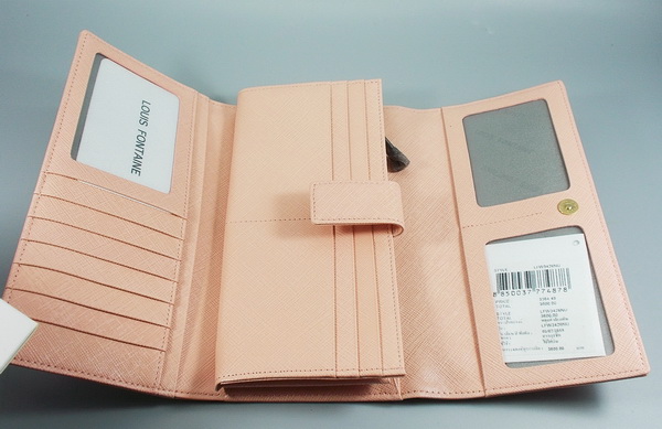 กระเป๋าสตางค์ LOUIS FONTAINE กะปิอ่อน ใหม่ แท้