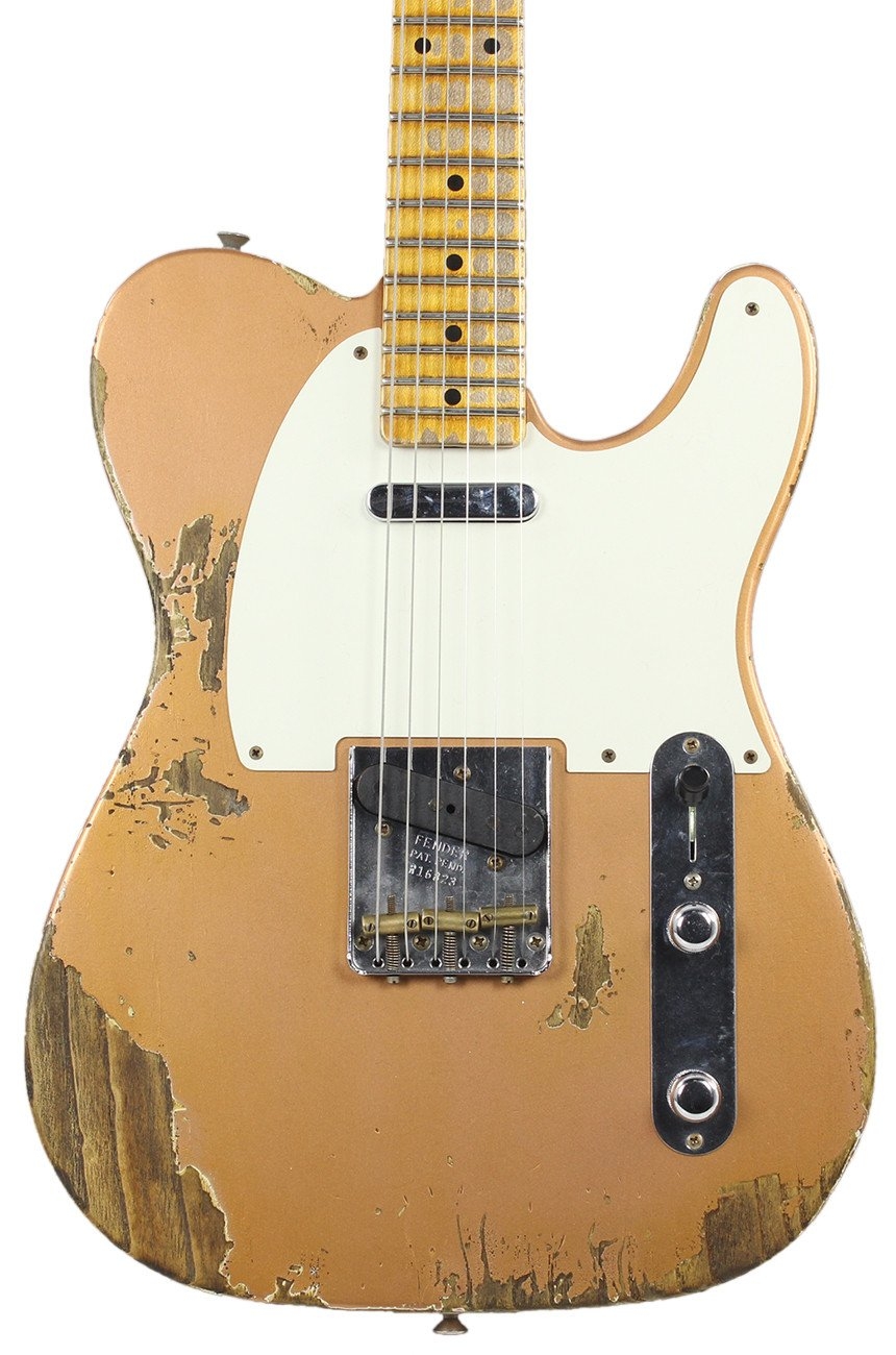 Fender Custom Shop 1953 Heavy Relic Telecaster - Aged Copper Metallic