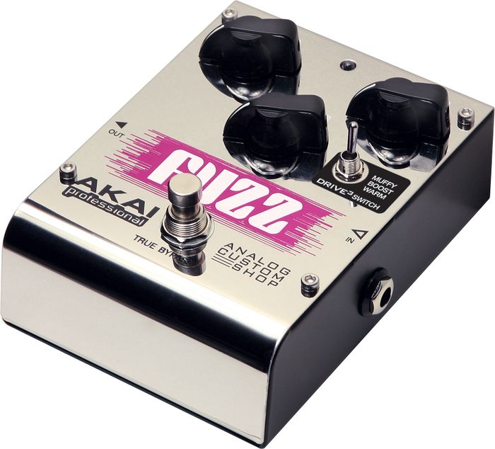 Akai Professional Analog Custom Shop Tri-Mode Fuzz Guitar Effects Pedal