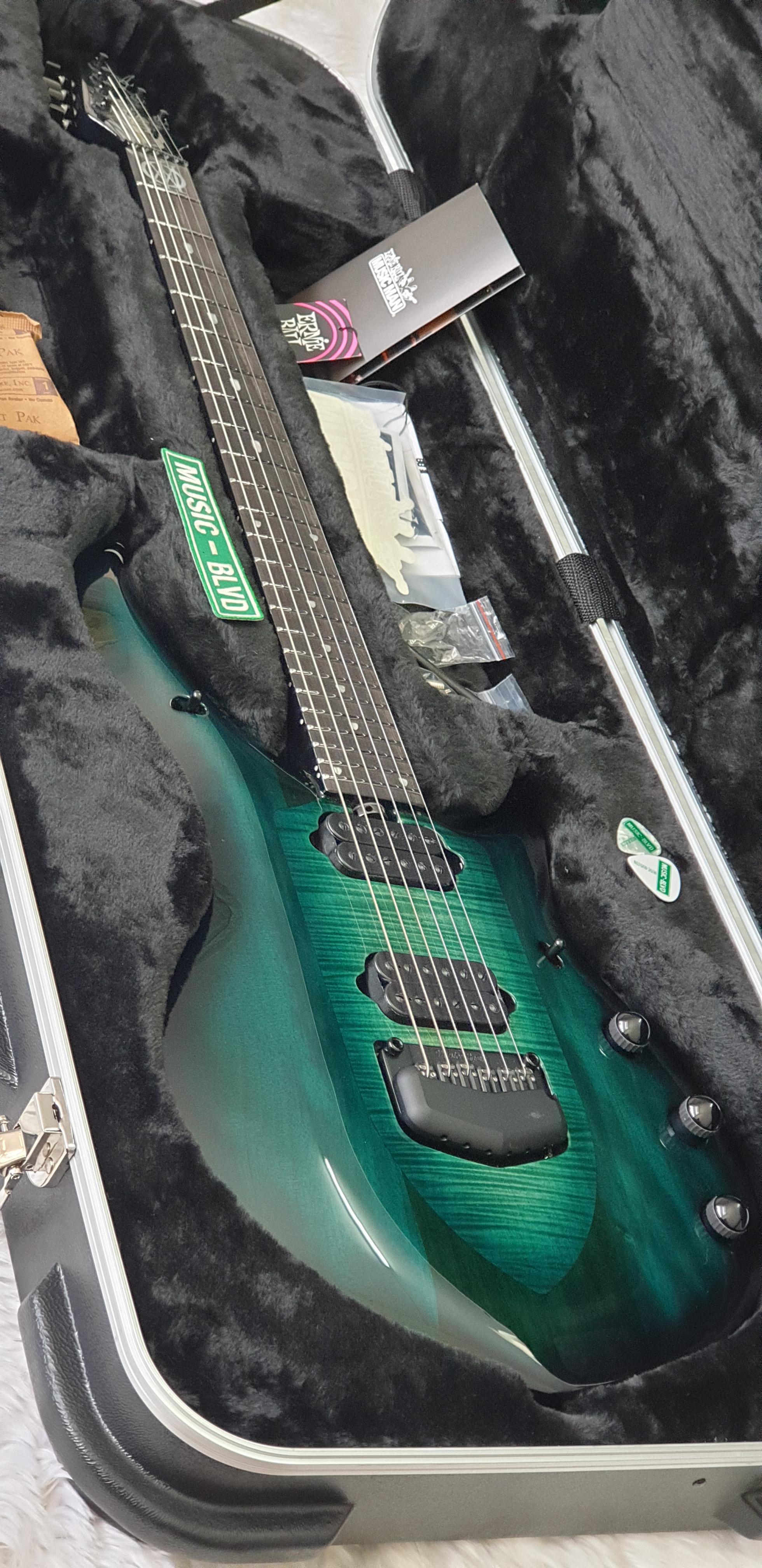 Ernie Ball Music Man John Petrucci Majesty Electric Guitar - Enchanted Forest