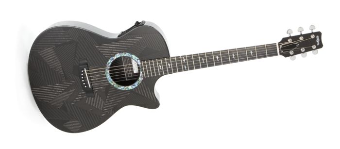 Rainsong Black Ice Series Orchestra Acoustic-Electric Guitar Graphite