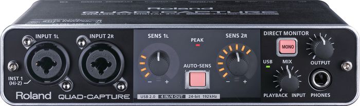 Roland Quad Capture USB 2.0 Audio Interface