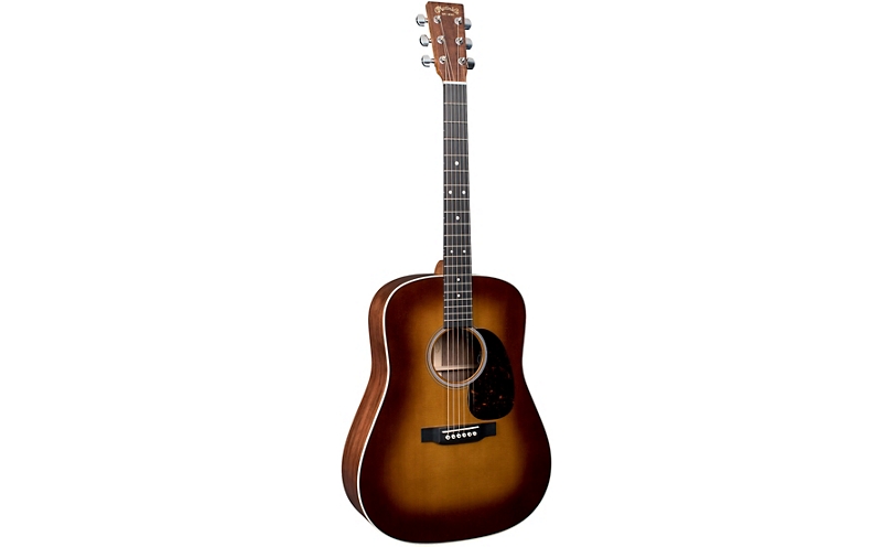 Martin DE Black Walnut Ambertone Dreadnought Acoustic Electric Guitar - Natural