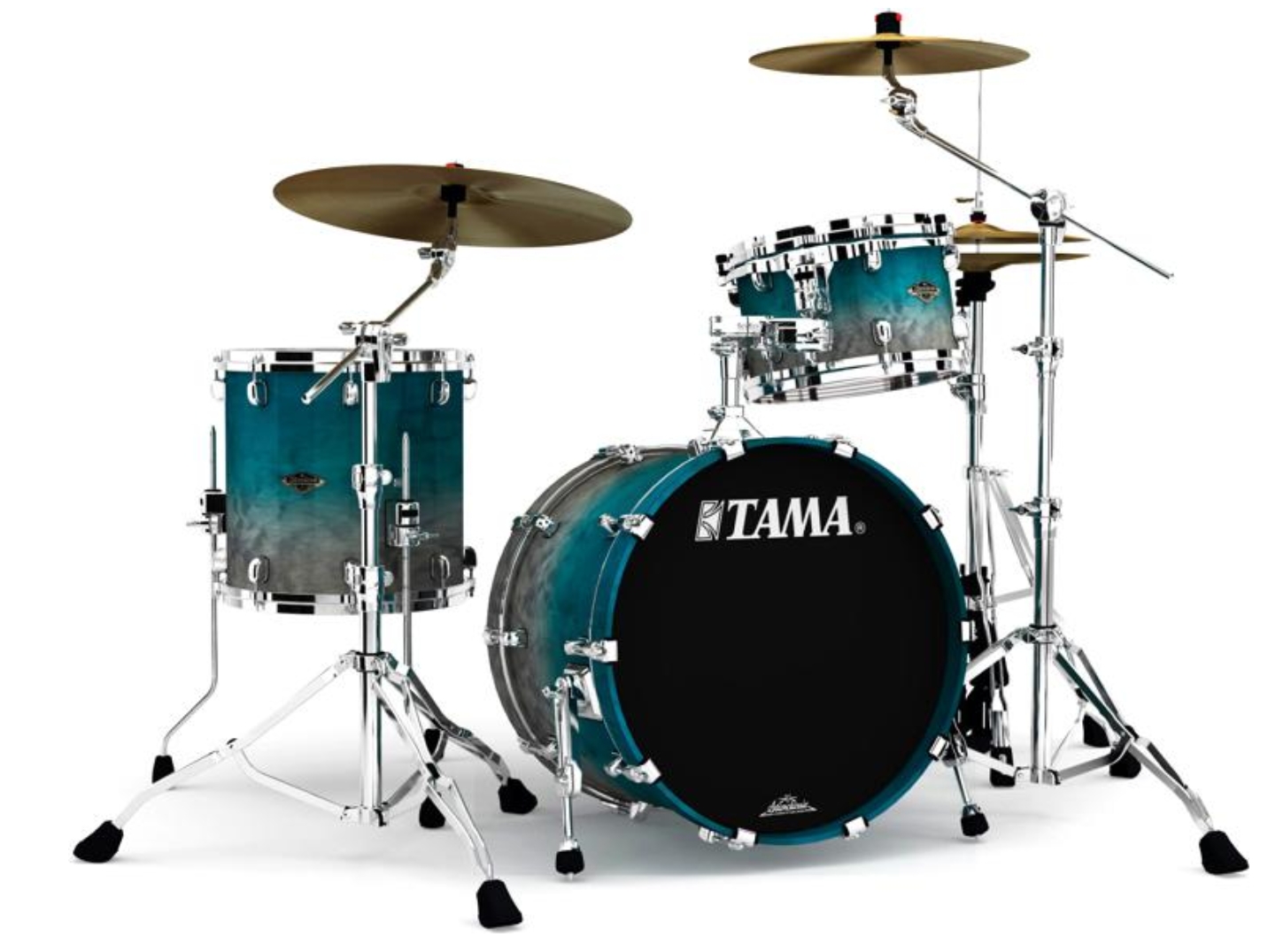 T ama Starclassic Walnut/Birch WBR30RS 3-piece Shell Pack