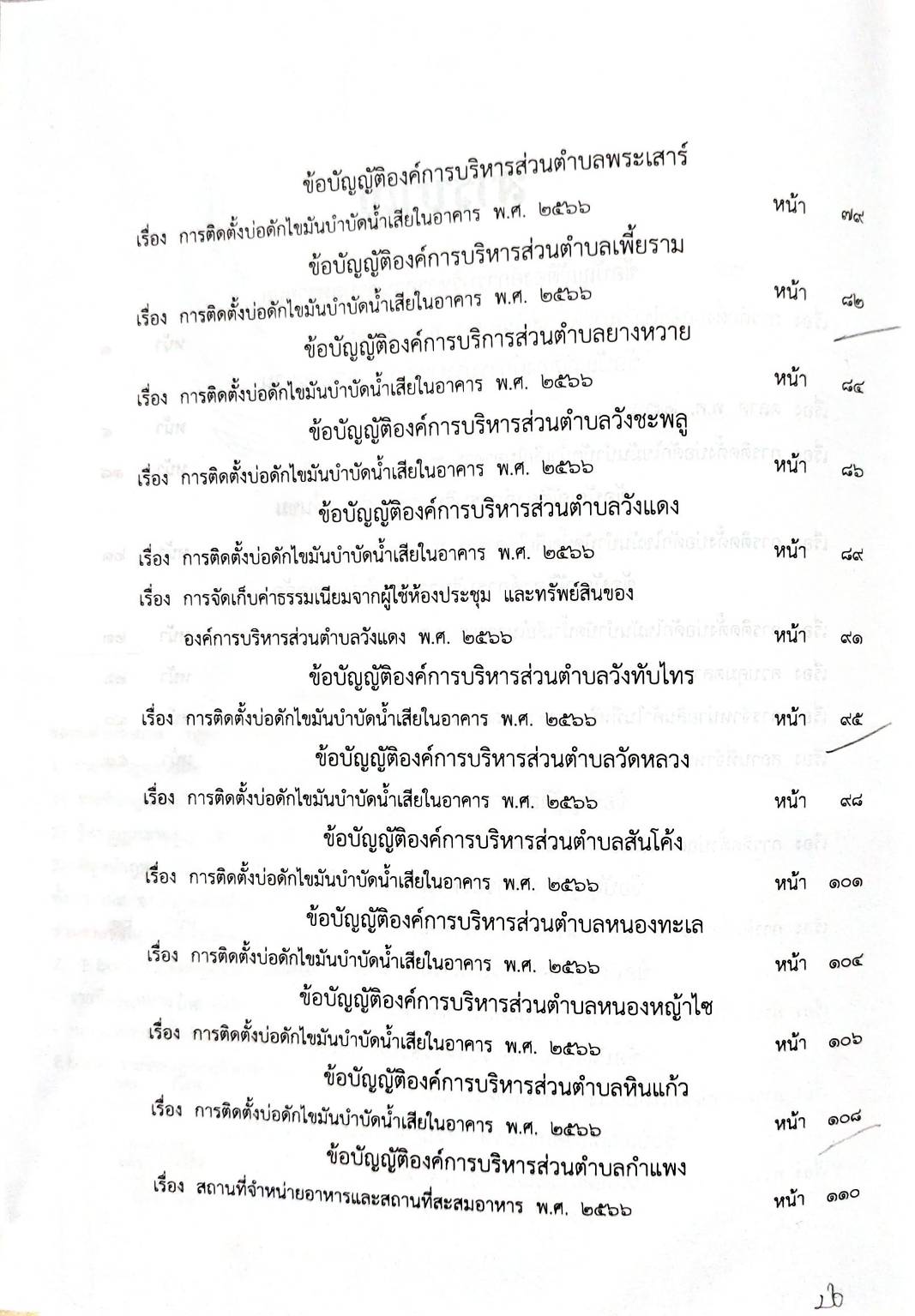 กฎหมายออกใหม่ 47/68 50 ข้อบัญญัติองค์การบริหารส่วนตำบล