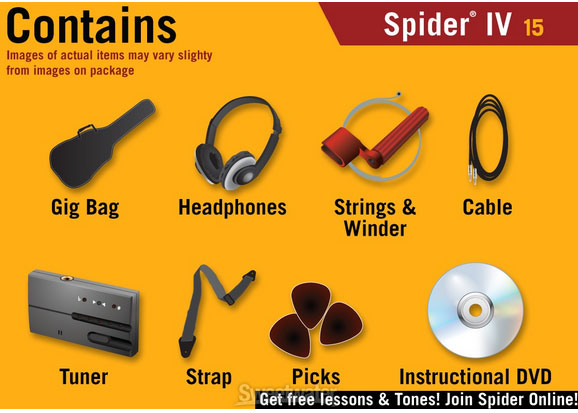 Line 6 Spider IV-15 Totally Amp Pack