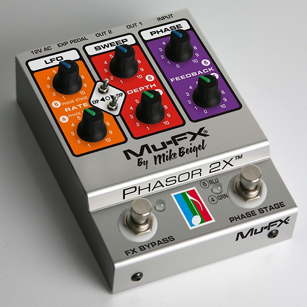 Mu-FX Phasor 2X Pedal
