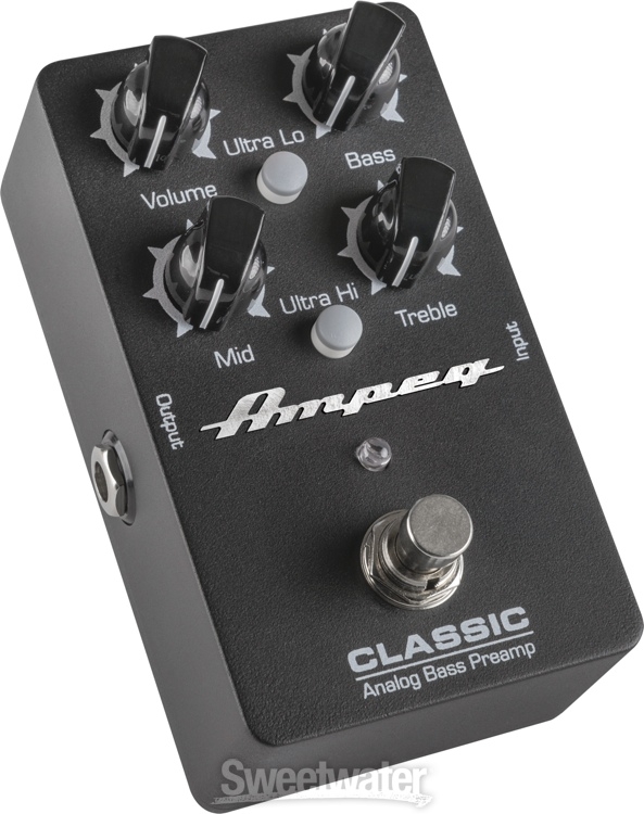 Ampeg Classic Analog Bass Preamp Pedal