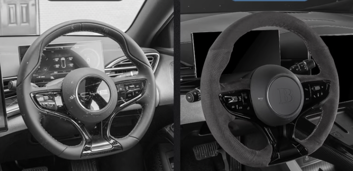 ที่หุ้มพวงมาลัยเคฟล่า ปลอกหุ้มพวงมาลัย หนังอคันทาร่า BYD Seal ราคาถูก