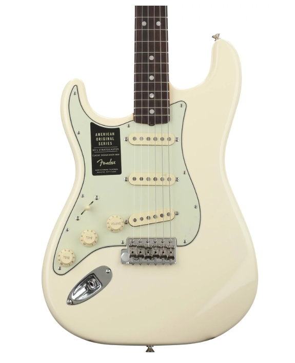Fender American Original 60s Stratocaster Left-handed - Olympic White