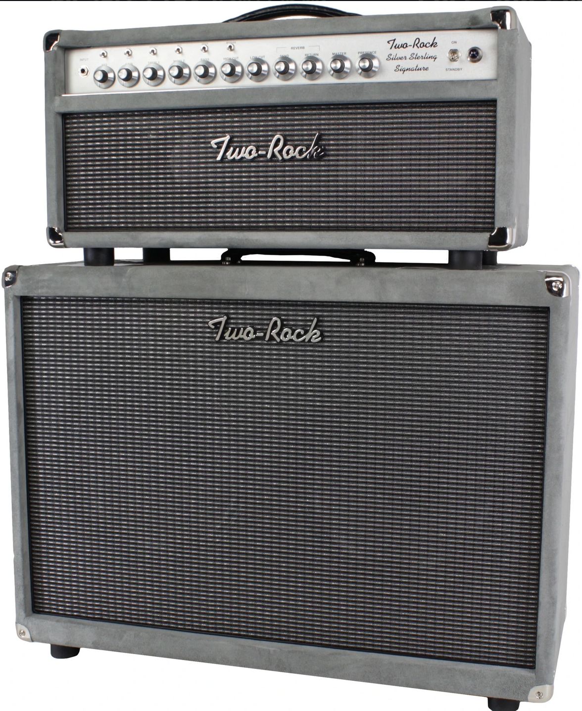 TWO ROCK Silver Sterling Signature 100 watt head, S/N : 112