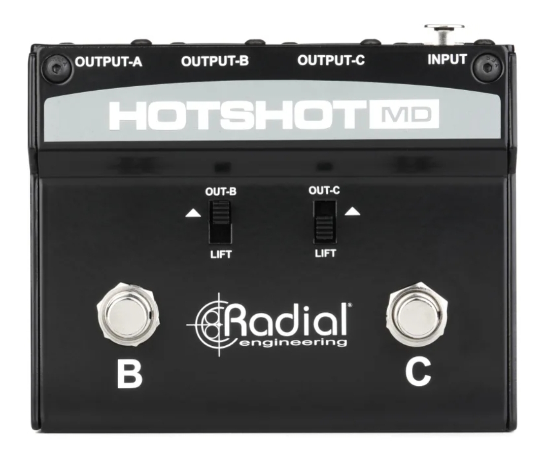 Radial HotShot MD Dynamic Microphone Switcher