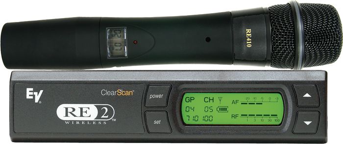 Electro-Voice RE2-410 Wireless System with RE410 Handheld Microphone