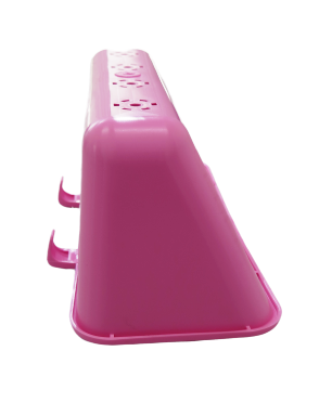 กระถางต้นไม้สวนแนวตั้งขนาดใหญ่พิเศษ สีชมพู