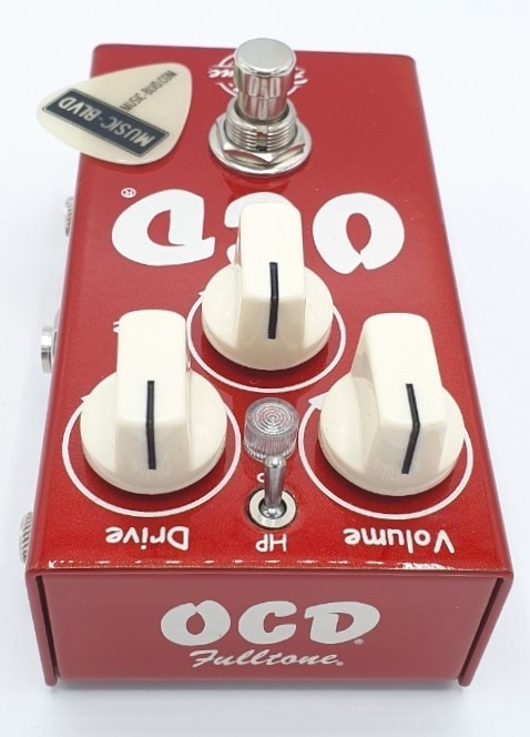 Fulltone Custom Shop Limited-Edition Custom Shop Candy Apple Red OCD Overdrive Effects Pedal