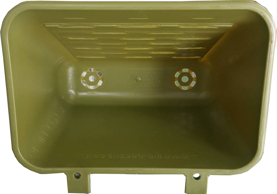 กระถางต้นไม้สวนแนวตั้งขนาดใหญ่ สีเขียวเข้ม