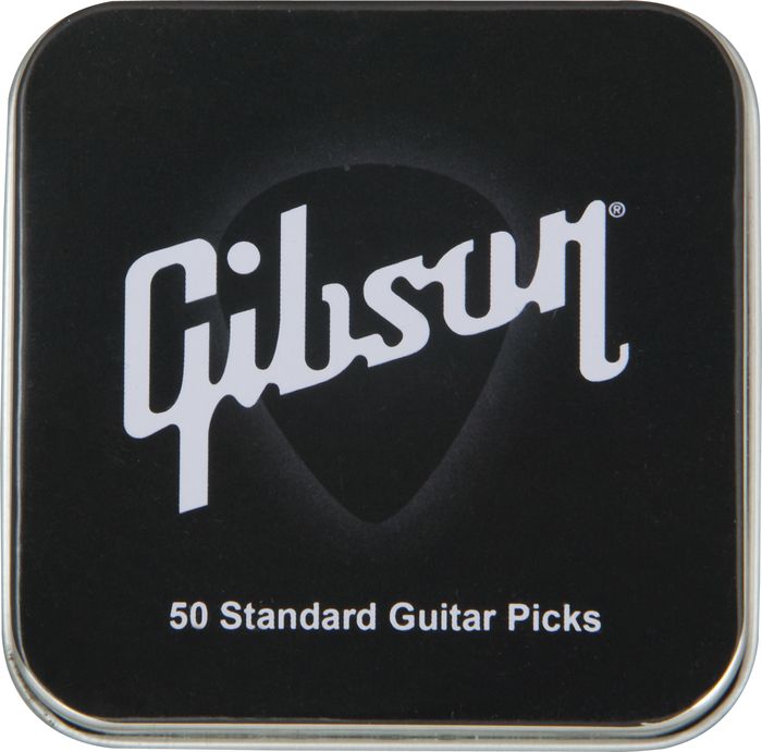 Gibson Guitar Pick Tin - 50 Standard Picks