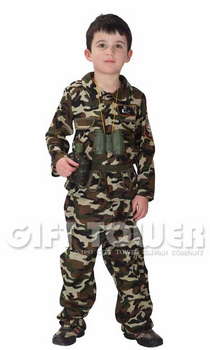 ชุดแฟนซีเด็กทหารพรานหน่วยรบพิเศษ Boy Soldier ขนาด M, L, XL, 2XL