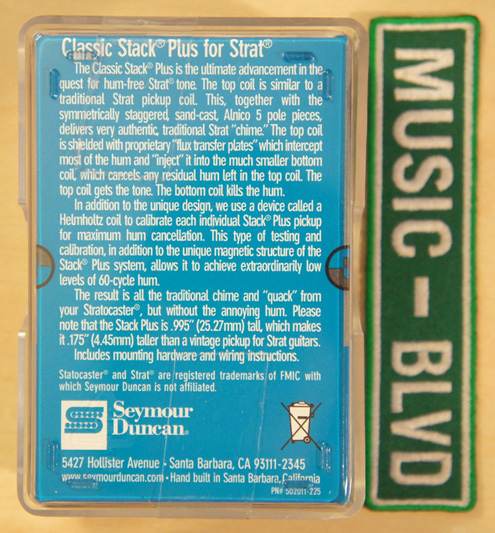 Seymour Duncan STK-S4n Classic Stack Plus - Neck Pickup.