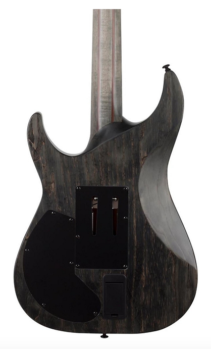 Schecter Guitar Research C-1 FR-S Apocalypse Solid Body Electric Guitar - Charcoal Gray