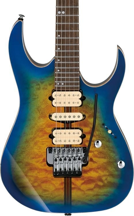 Ibanez Premium RG6PFGMLTD - Geyser Blue Burst