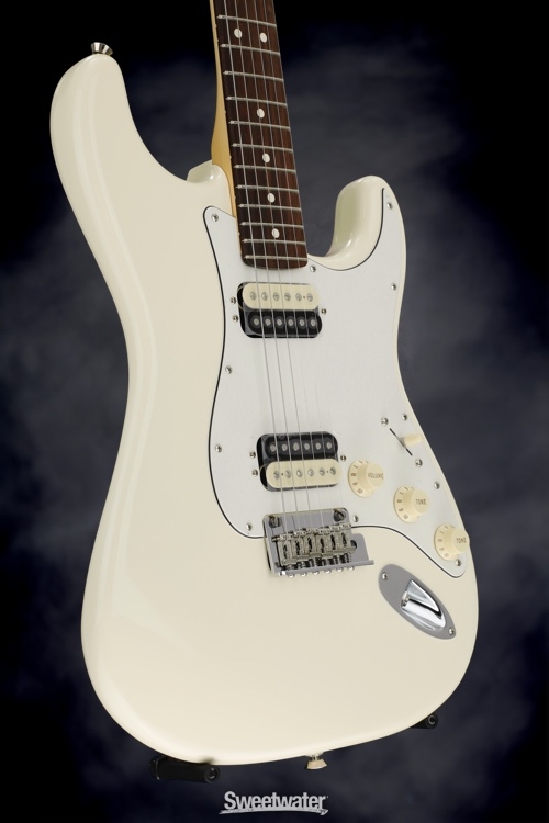 Fender American Professional HH Shawbucker Stratocaster - Olympic White with Rosewood Fingerboard
