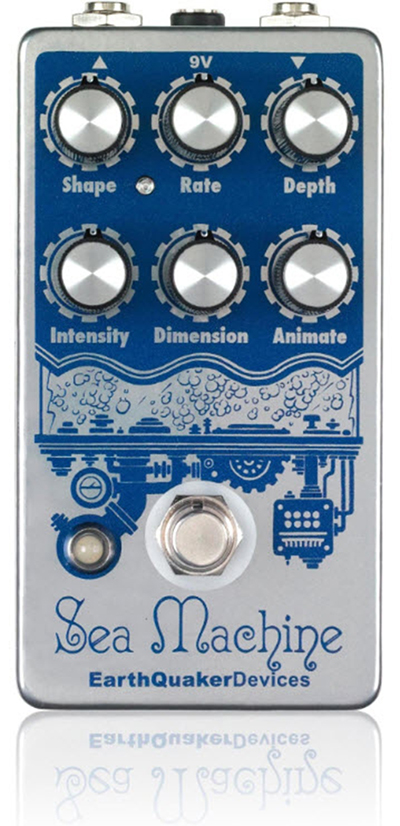 EarthQuaker Devices Sea Machine V2 Super Chorus Guitar Effects Pedal