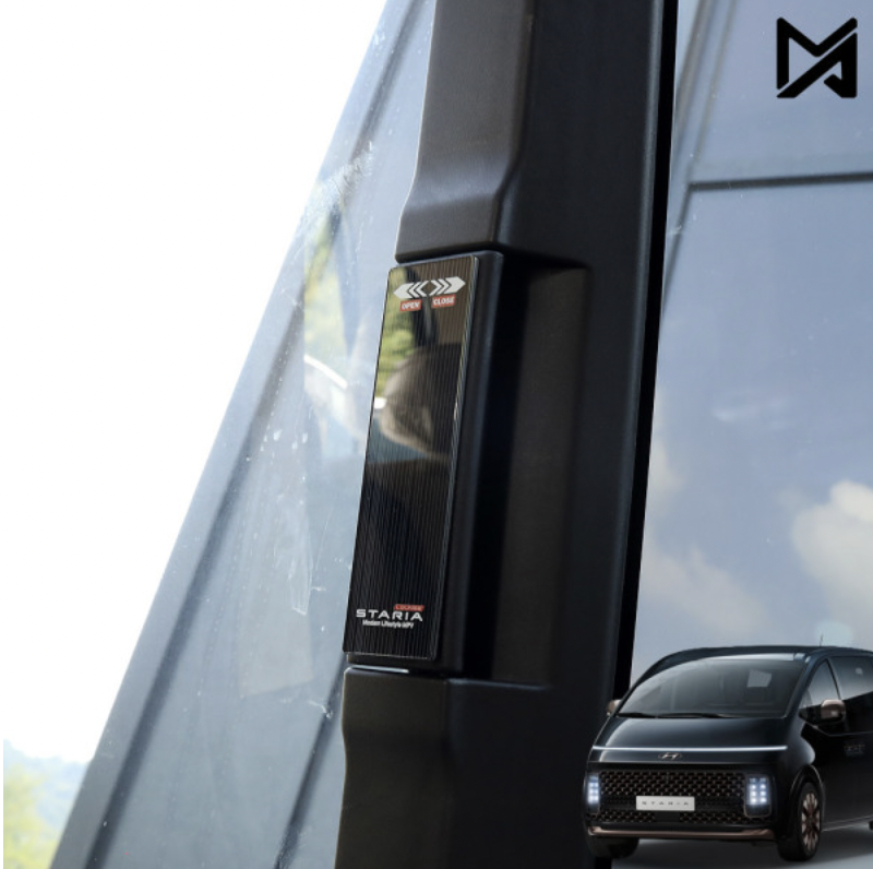 แต่งเสาด้านในรถ Hyundai STARIA