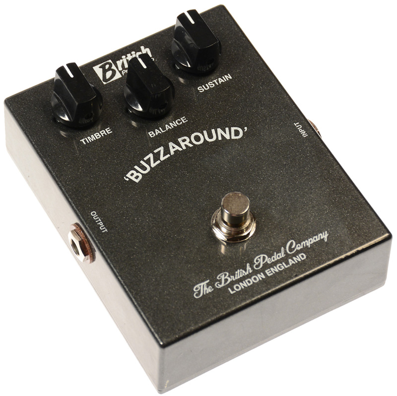 BRITISH PEDAL COMPANY PLAYER SERIES BUZZAROUND FUZZ