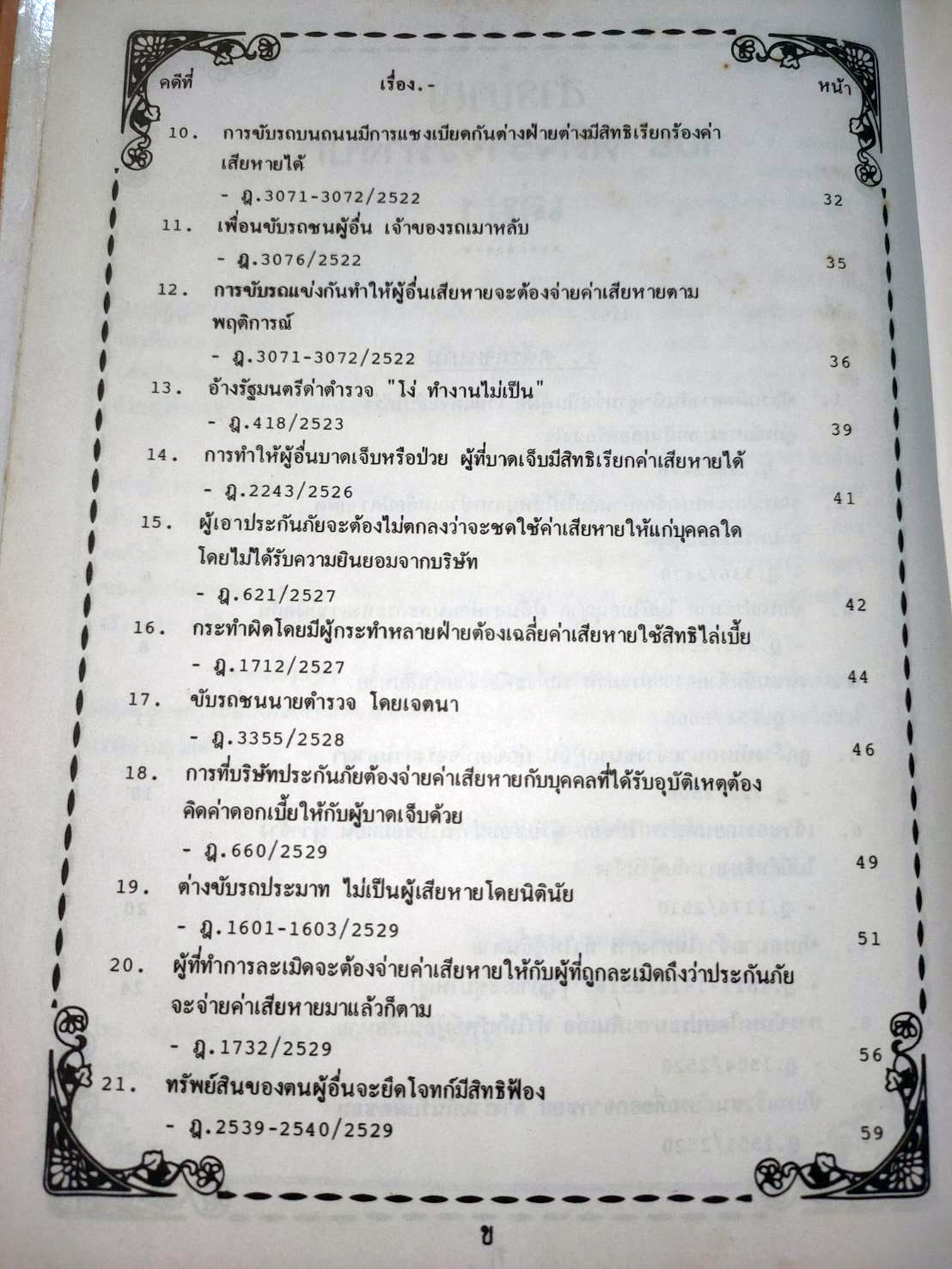 108 คดีจราจรทางบก เล่ม 1: ศึกษาคดีจริงที่น่าสนใจ (ปกไม่สวย)