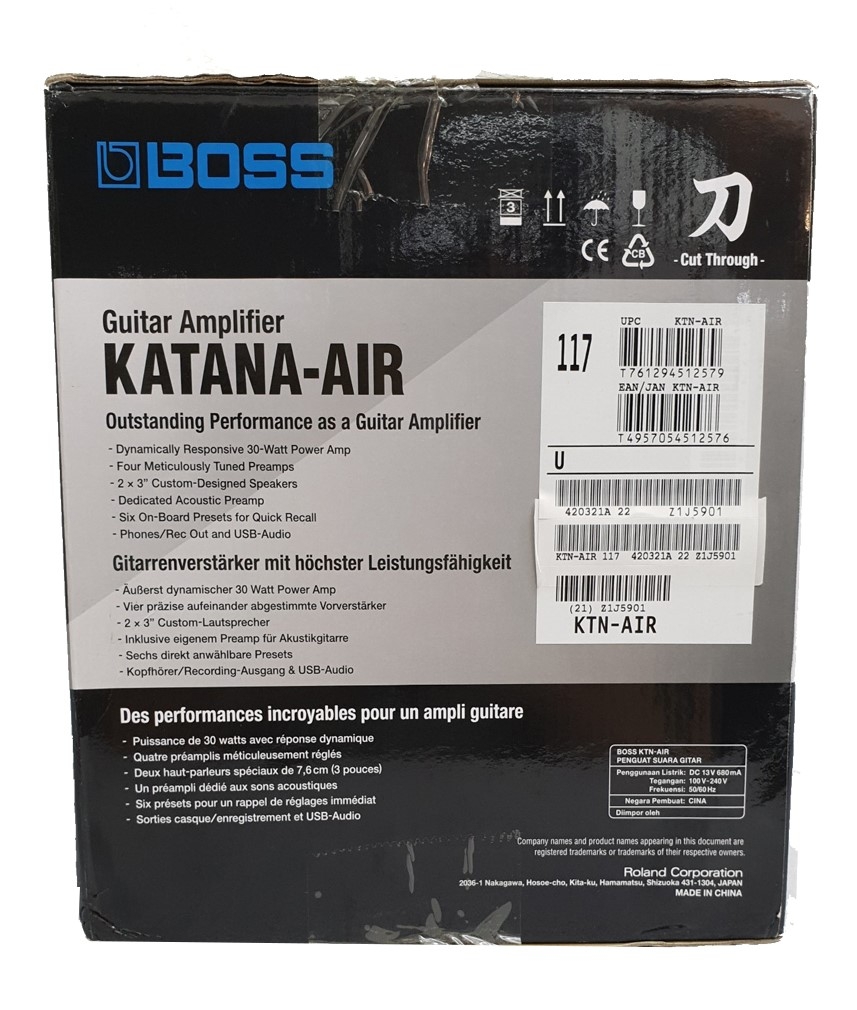Boss Katana Air - 20/30-watt Wireless Guitar Amp